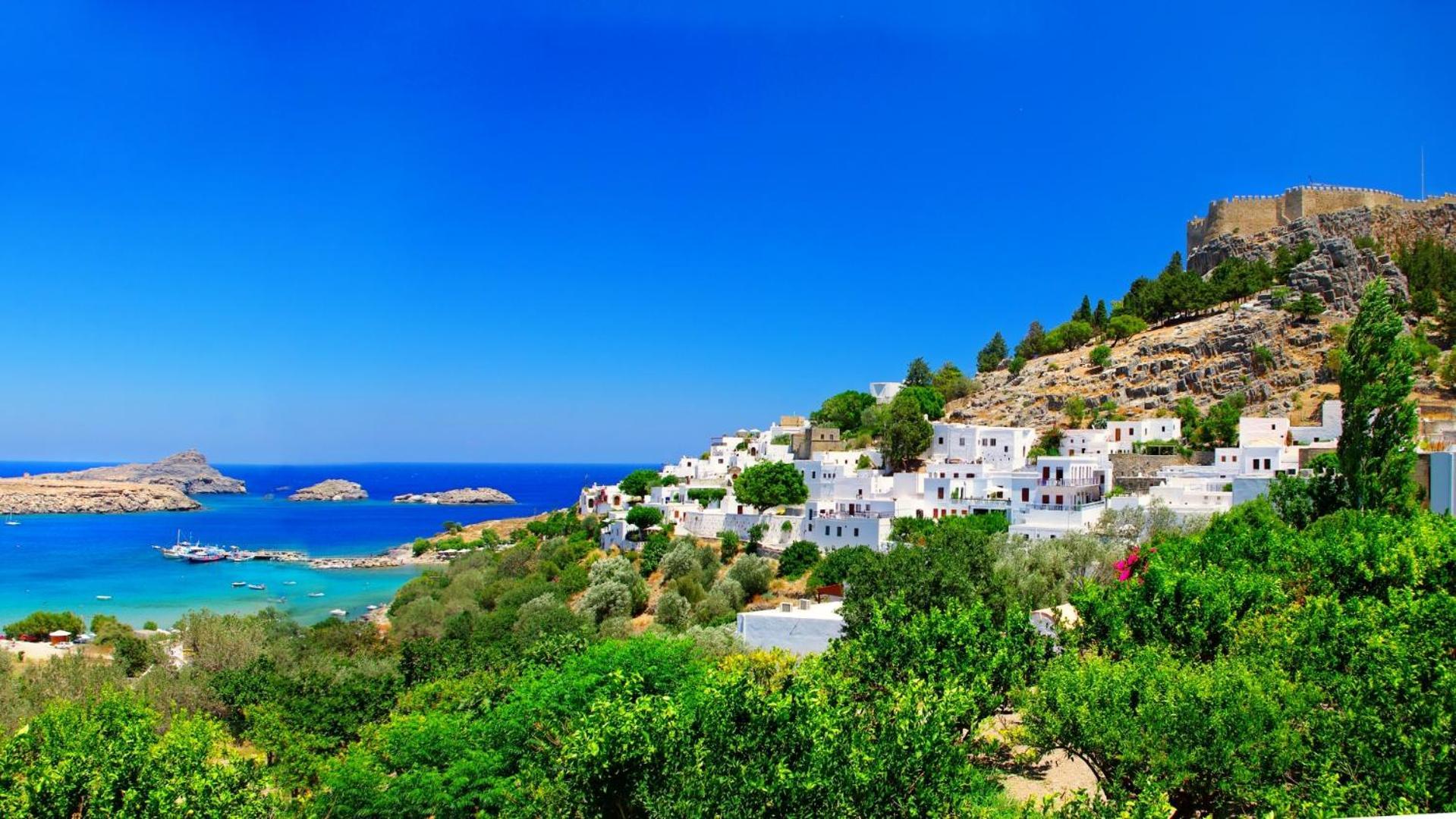Galini View Apartments Lindos Exterior photo