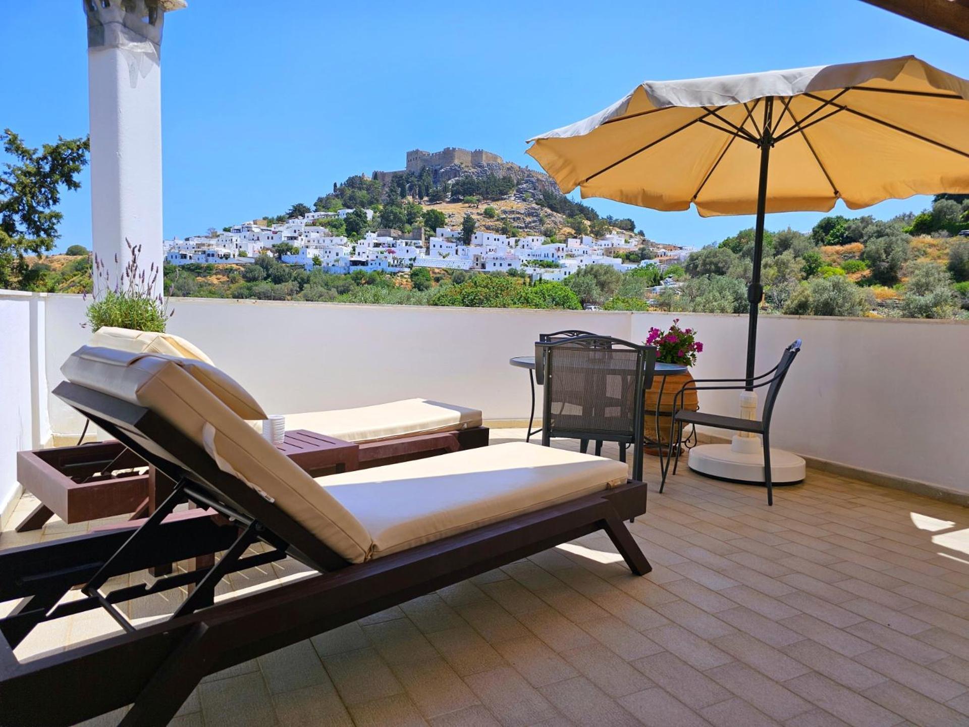 Galini View Apartments Lindos Exterior photo