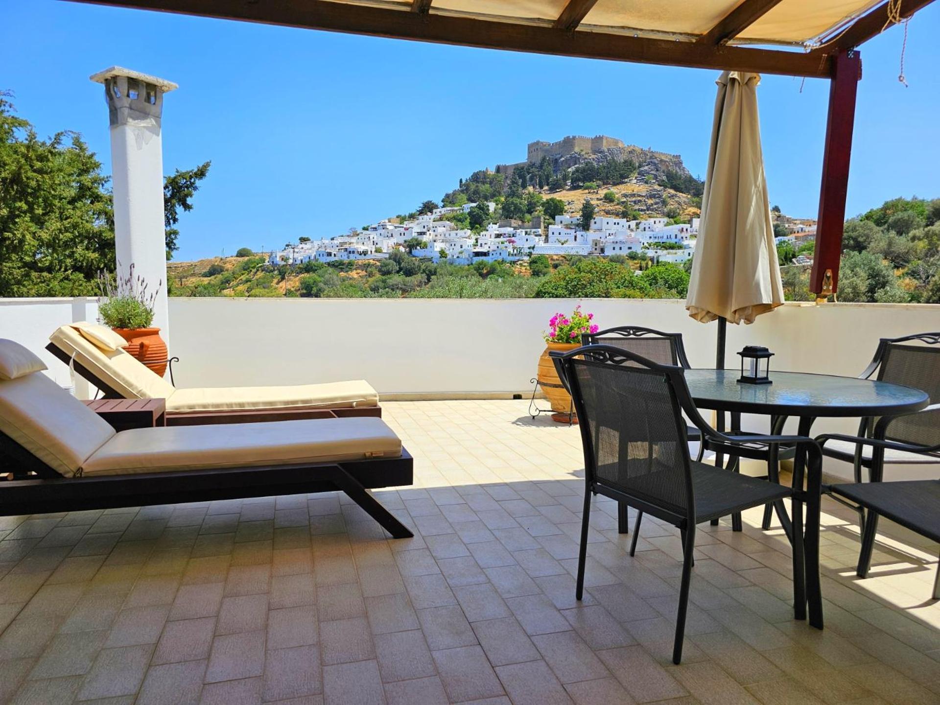 Galini View Apartments Lindos Exterior photo
