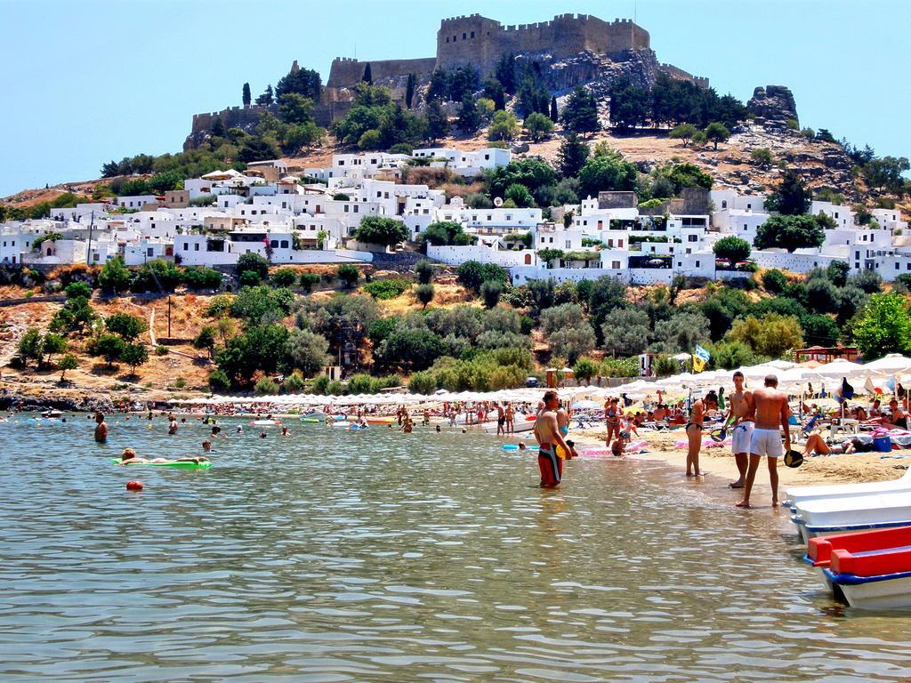 Galini View Apartments Lindos Exterior photo