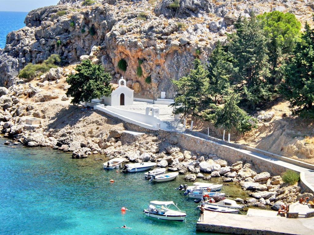 Galini View Apartments Lindos Exterior photo